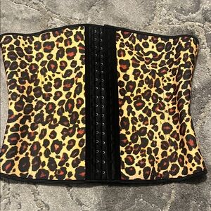 Leopard Print Corset
